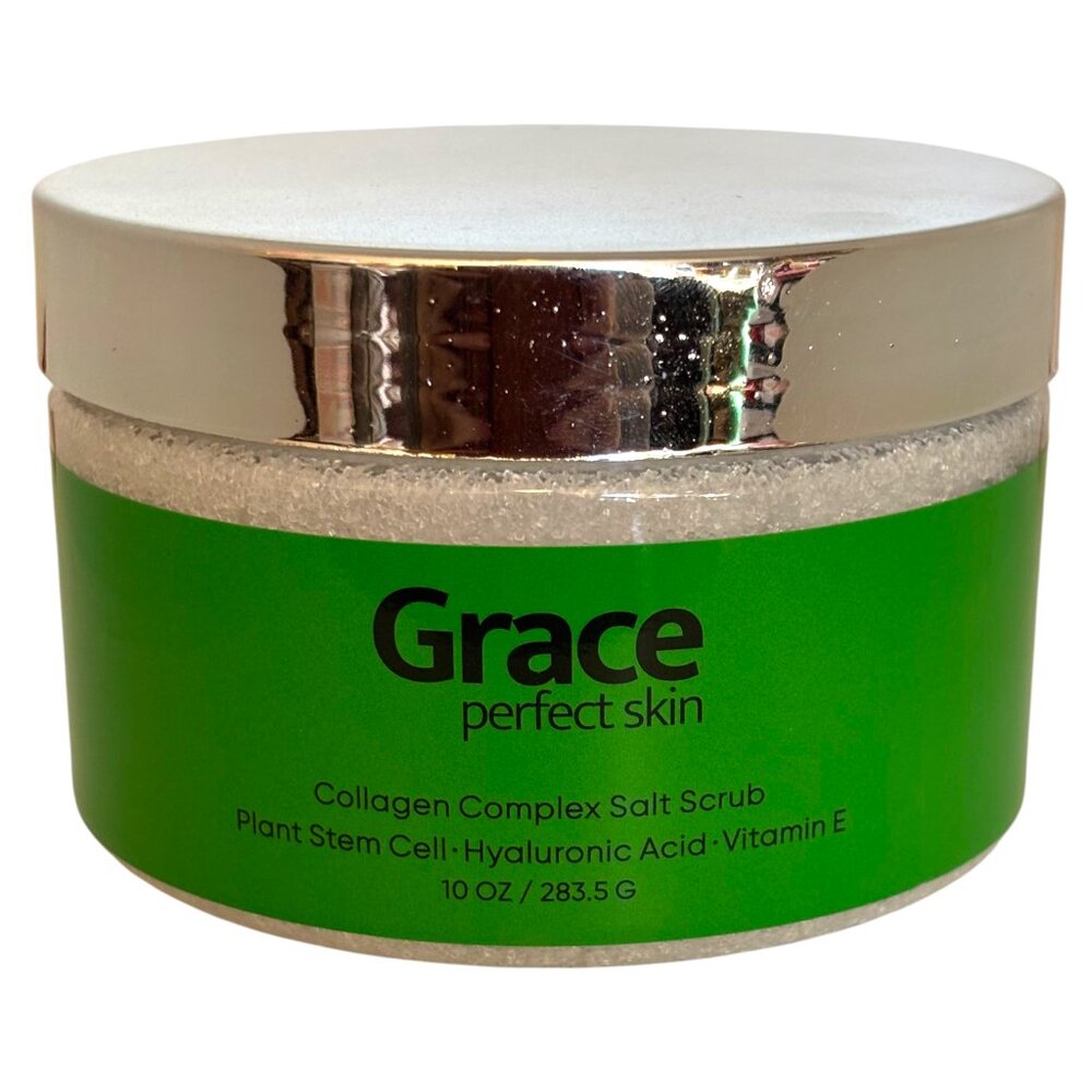 Grace Collagen Complex Salt‎ Scrub NEW 10 oz
